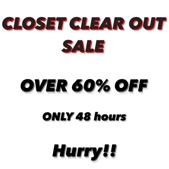 CLOSET CLEAR OUT - Picture 1 of 1